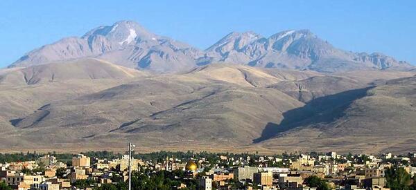 عکس هوایی مشگین شهر