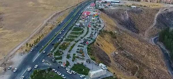 عکس هوایی مشگین شهر