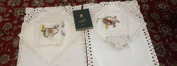 عکس حلقه ازدواج در حرم امام رضا