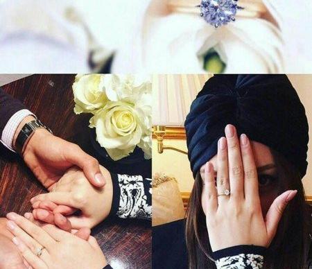 عکس حلقه ازدواج در حرم امام رضا