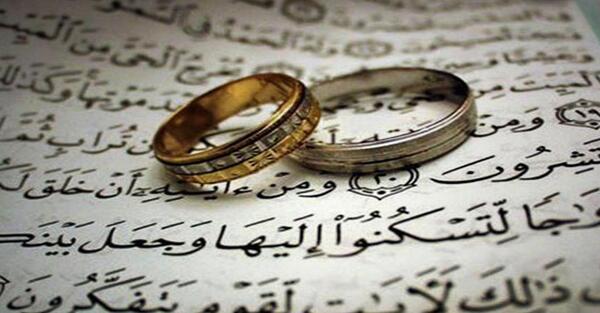 عکس حلقه ازدواج در حرم امام رضا