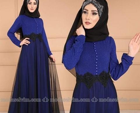 عکس جدیدترین مدل لباس مجلسی بلند پوشیده