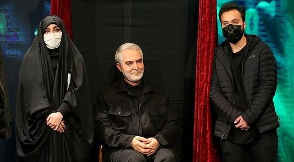 عکس فاطمه سلیمانی و همسرش