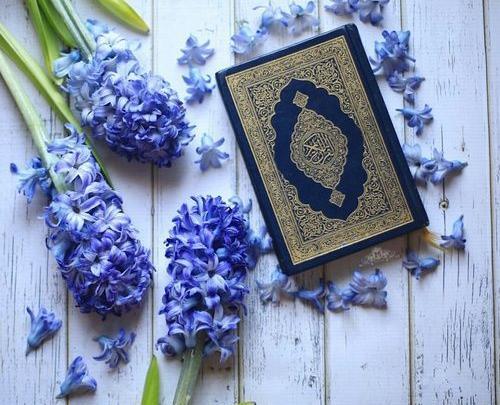 عکس قران و گل