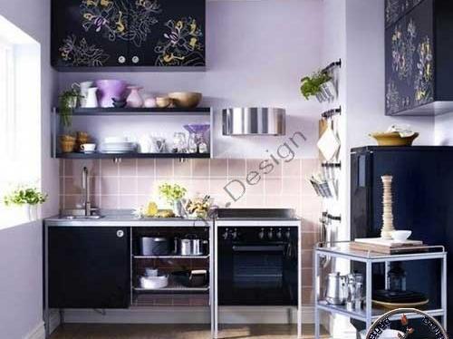 عکس ایده هایی برای طراحی آشپزخانه های کوچک