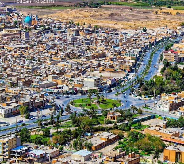 عکس سرپل ذهاب قبل و بعد زلزله