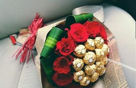 عکس دسته گل ولنتاین جدید