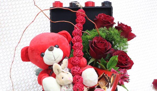 عکس دسته گل ولنتاین جدید