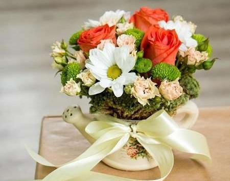عکس دسته گل هدیه تولد