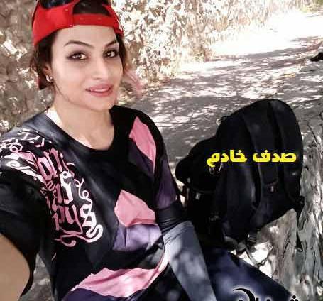 عکس صدف خادم بوکسور