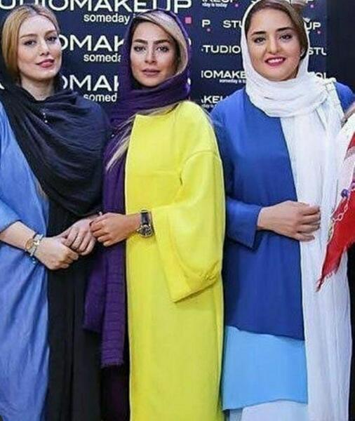 عکس سمانه دوست سحر قریشی