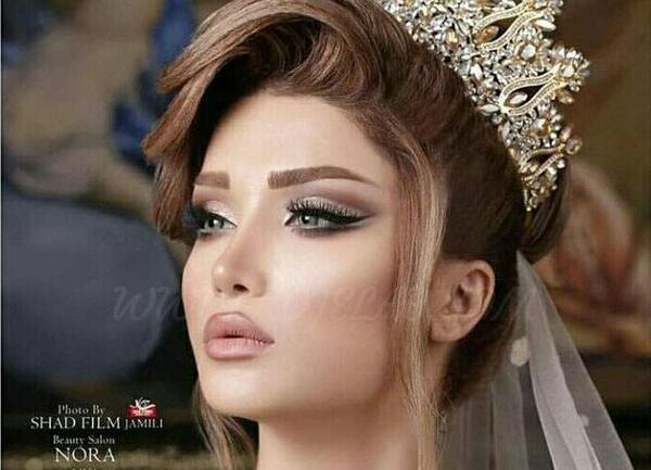 عکس عروس آرایشی