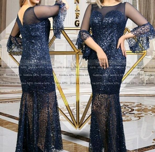 عکس لباس مجلسی مدل ماهی