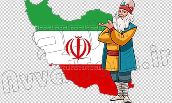 عکس کارتونی نقشه ایران