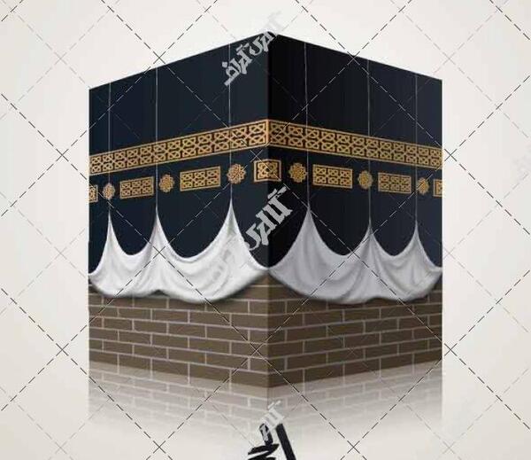 عکس کعبه برای نقاشی