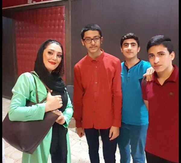 عکس خاله حامد در پدر پسری