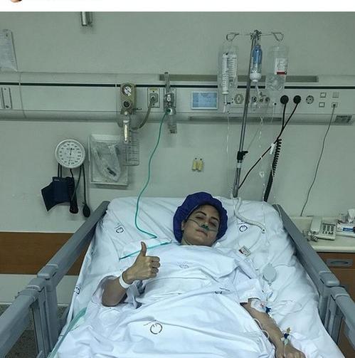 عکس فیک روی تخت بیمارستان