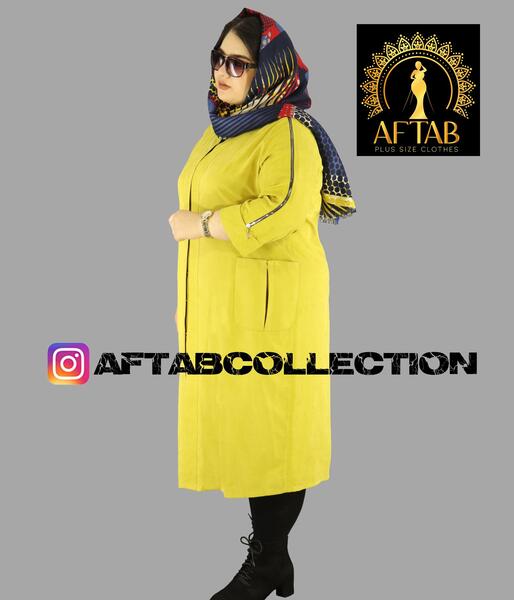 عکس مدل مانتو جدید بلند سایز بزرگ