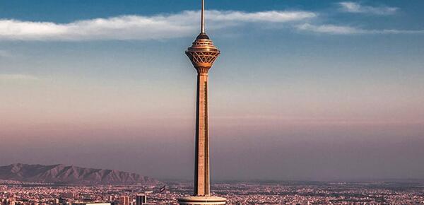 عکس گنبد اسمان برج میلاد