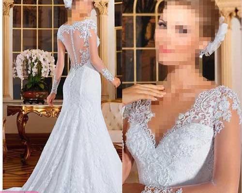 عکس لباس عروس فرانسوی