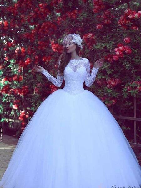 عکس لباس عروس فرانسوی
