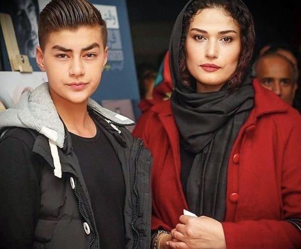عکس بارداری لادن مستوفی