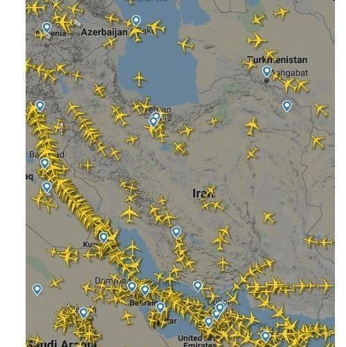 عکس ایران از آسمان