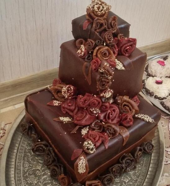عکس کیک لواشکی