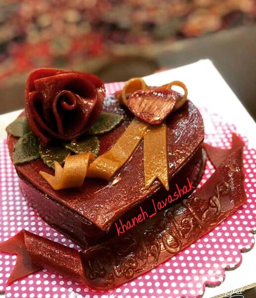 عکس کیک لواشکی