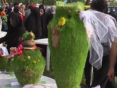 عکس سبزه عید برای عروس