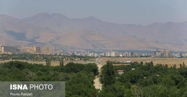 عکس هوایی گلپایگان