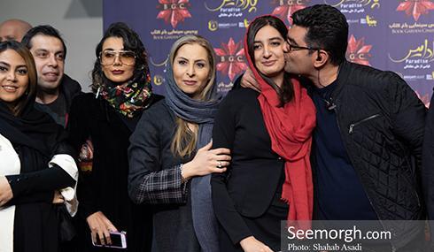 عکس جواد نکایی با همسرش