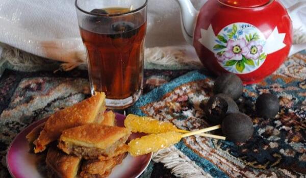 عکس چای خوشمزه