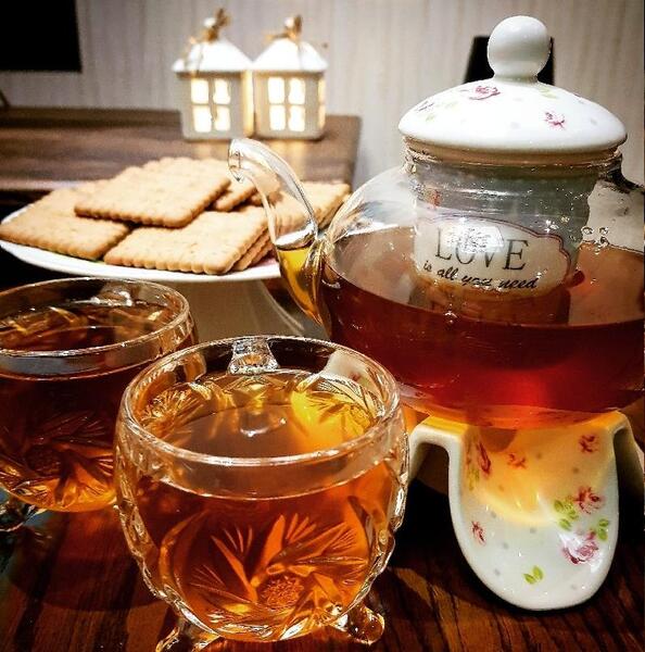 عکس چای خوشمزه