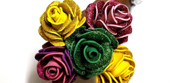 عکس گل رز اکلیلی