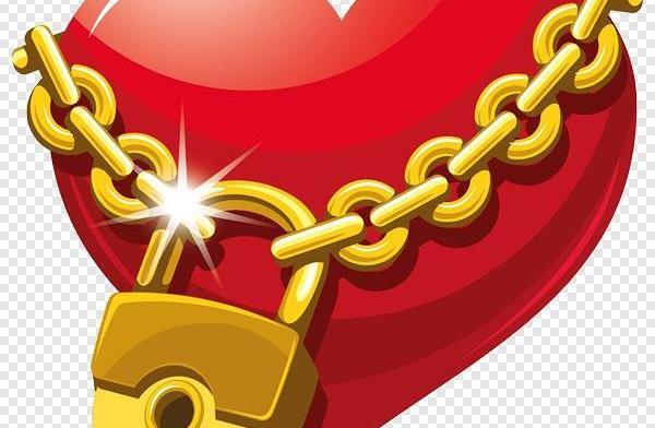 عکس نوشته کلید قلب