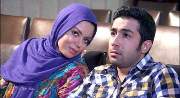عکس حسین مهری و پسرش