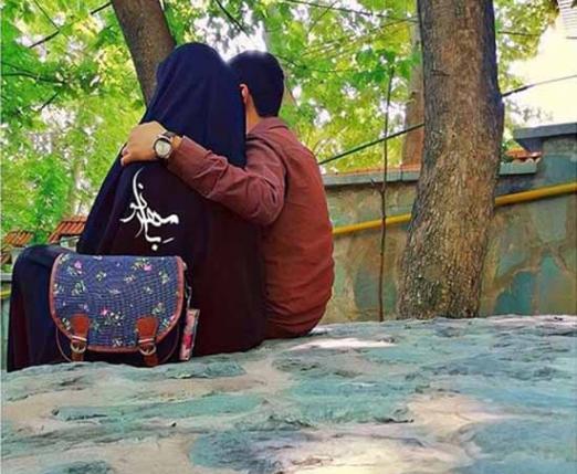 عکس پسر مذهبی عاشق