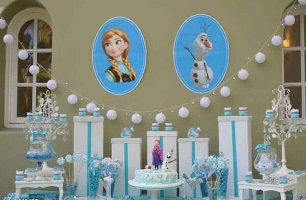 عکس ایده تولد فروزن