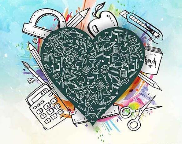 عکس قلب زیبا برای معلم