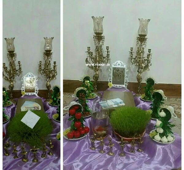 عکس سفره هفت سین زشت
