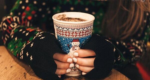 عکس قهوه زمستانی