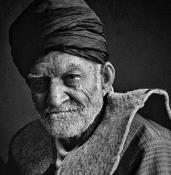 عکس طراحی پیرمرد