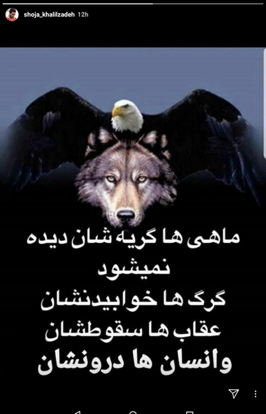 عکس عقاب پرسپولیسی