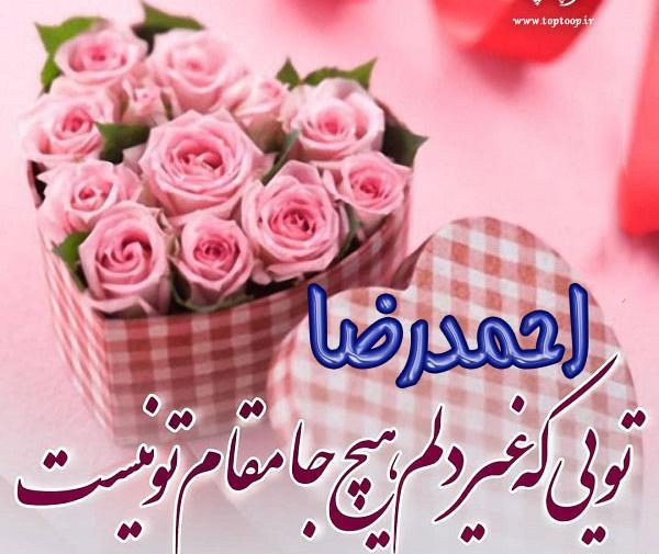 عکس رضا جان تولدت مبارک