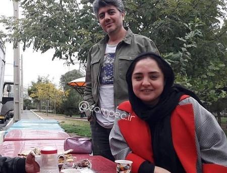 عکس بارداری نرگس محمدی