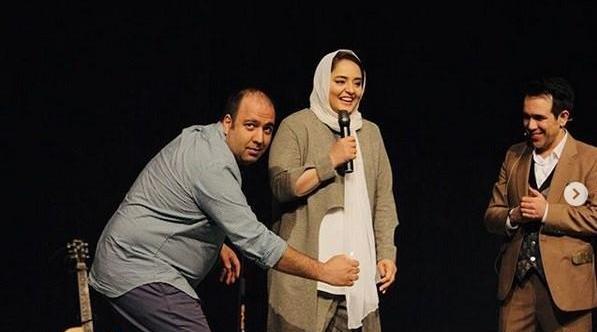 عکس بارداری نرگس محمدی