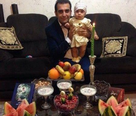 عکس اولین یلدای چهار نفرمون مبارک