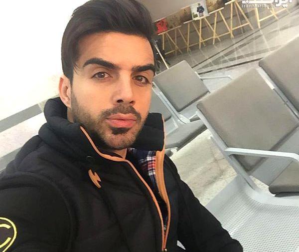 عکس سینا عشوری و همسرش