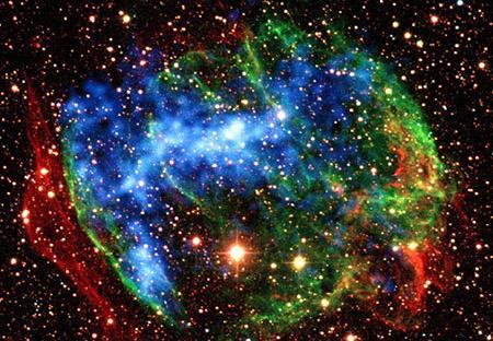 عکس ساده کهکشانی